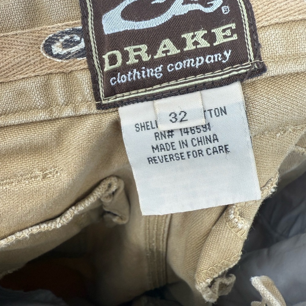 Drake Men's Tan Cargo Pants - Picture 6 of 6